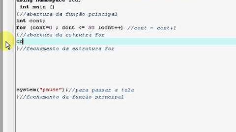 CEP Itajubá C++ Estrutura For