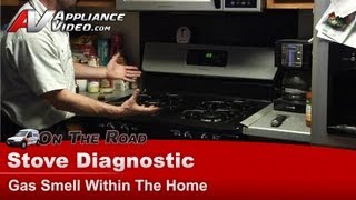 Frigidaire Stove Repair - Gas Smell Within the Home - FGF368GMD