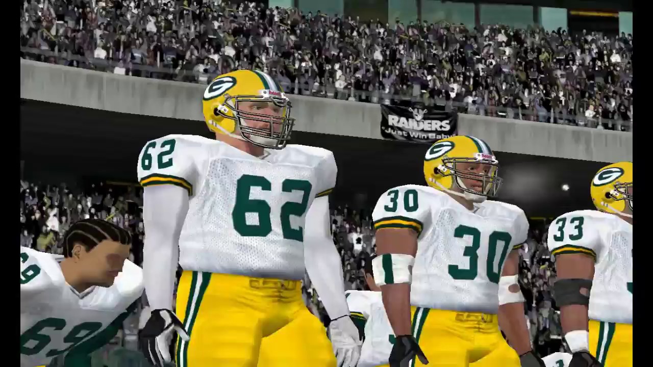 Madden NFL 2004 PC Raiders Vs Packers Gameplay YouTube