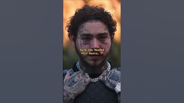 Thumbnail of Post Malone - Goodbyes (ft. Young Thug) | It Hit Deep When Post Malone Said… 💔