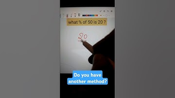 quick percentage puzzle 🧩 | do you know another method?? 🤔 #percentage_math #mathshorts