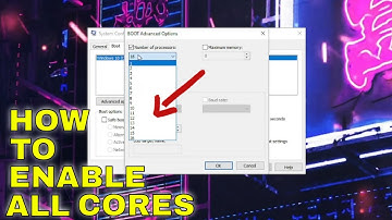 How To Enable All CPU Cores Windows 10 - Boost PC PERFORMANCE