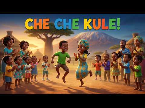 Che Che Kule Dance Challenge 🌍💃 | African Kids Sing & Dance Together | Fun Nursery Rhyme