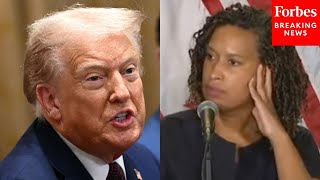 Reporter Grills D.C. Mayor Bowser About Her Conversation With Trump: 'Did You Push Back At All?'