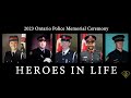 2023 ontario police memorial ceremony of remembrance