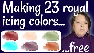 Making Royal Icing Colors. Want to Be Faster? Make Jaw-dropping Colors