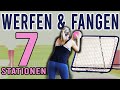 Werfen &amp; Fangen Alleine - 8 Coole Sportstationen für Grundschulkinder