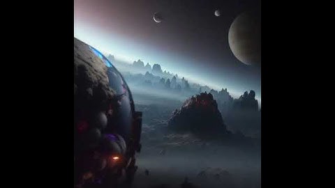 Epic View of an Alien Planet