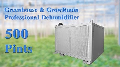 WDH-10FG 500pint Greenhouse dehumidifier