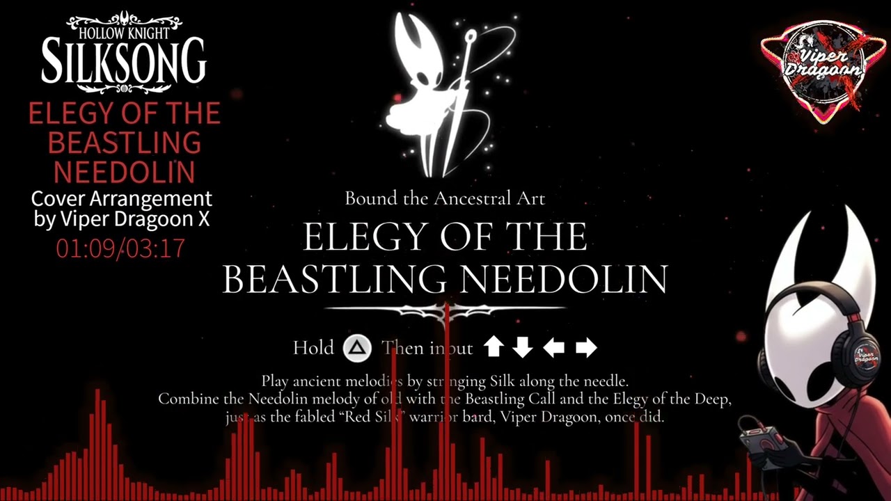 [ ELEGY OF THE BEASTLING NEEDOLIN ] - Silksong - Needolin / Beastling Call / Elegy of the Deep COVER