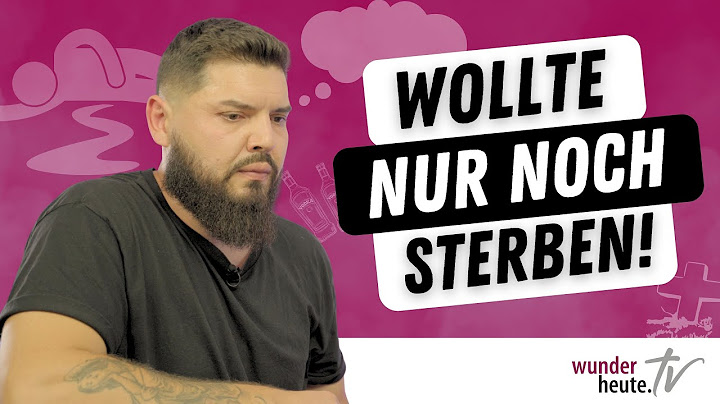 Selbstmord - so wollte ich nicht mehr leben