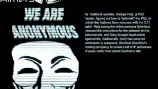 4-23-11 Anonymous Demands for Sonys Lawsuit Against GeoHotz