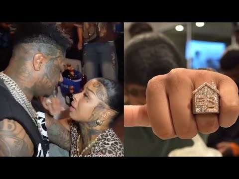 Blueface Proposes To Chrisean & Makes Her Cry After Gifting $50,000 Engagement Ring