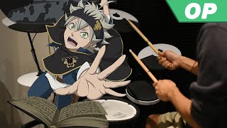 Video thumbnail of "Black Clover OP 3 -【Black Rover】by Vickeblanka - Drum Cover"