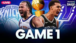 Wemby or Brunson: Whos Under MORE Pressure? NBA Finals Game 1 Tonight! | Yahoo Sports Daily LIVE! 🔴