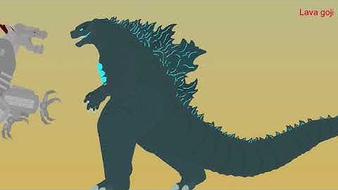 Godzilla vs mechagodzilla if Godzilla was not tired of fighting a monkey