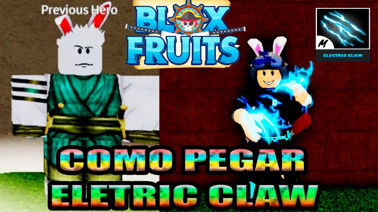 Blox Fruits - Como pegar a Garra Elétrica (Electric Claw