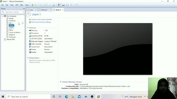 Konfigurasi VoIP di debian 8 dengan Asterisk menggunakan VMWare.