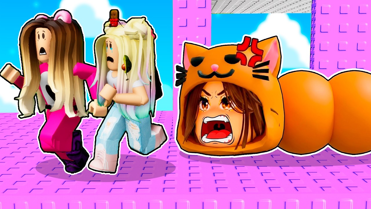 ESCAPA de la TORRE TROLL de MANDARINA con LYNA en Roblox - YouTube