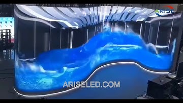 Flexible Led Module Display Screen Full Color Indoor Curved Led Display,Soft Flexible led Module 256