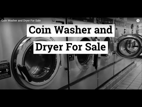Coin Washer And Dryer For Sale