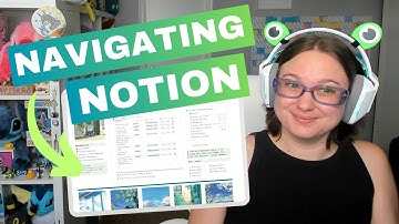 part two | how to navigate around the calm & clear Notion system for ADHD entrepreneurs