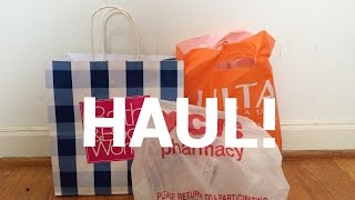 HAUL! ! Ulta Bath and Body Works and CVS + FIRST IMPRESSIONS!