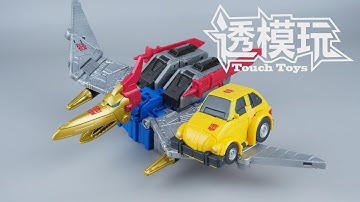 【SwiftTransform】86 SWOOP With BUMBLEBEE! Studio Series SS86 THE MOVIE Dinobot G1 Transformers 透模玩速变