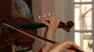 how to play a, b, c and d on the g violin string : violin concepts