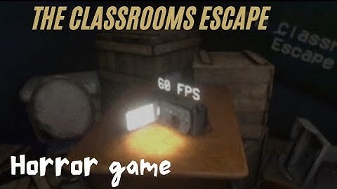 THE CLASSROOM ESCAPE HORROR GAME AND I FINALLY ESCAPED FROM THE CLASSROOMS