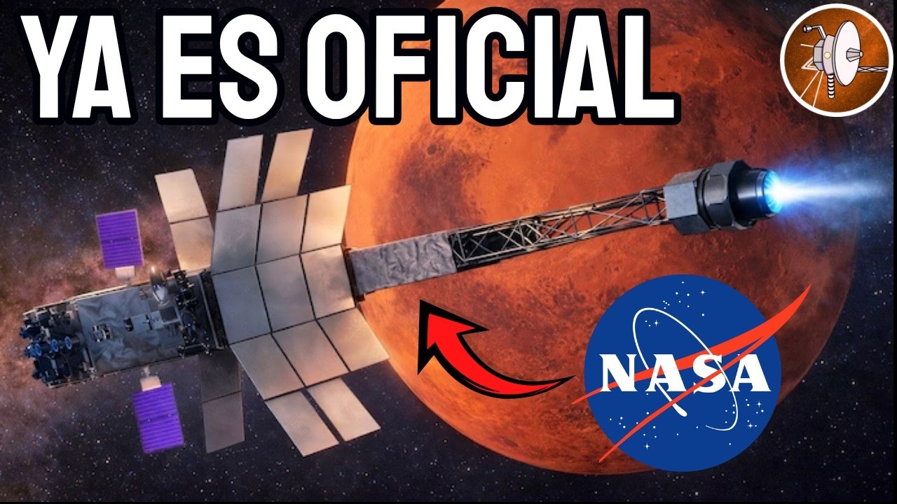 La NASA revela la primera NAVE NUCLEAR: Irá a Marte en 2028