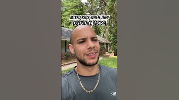 Mixed Kids When They Experience Racism… #comedyshorts #comedy #relatable #comedyskit