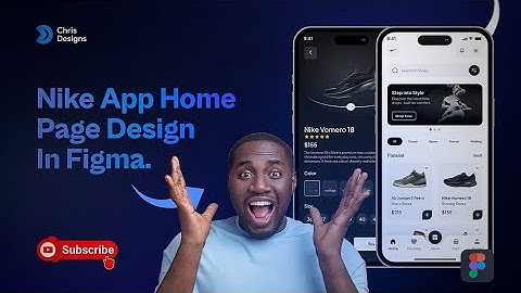 Nike App Home Page Design in Figma (UI/UX Tutorial)