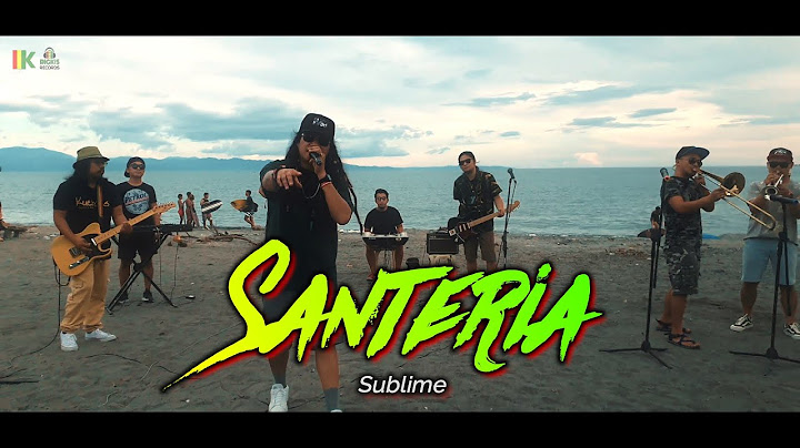 Santeria Cover version - Cover performance video thumbnail