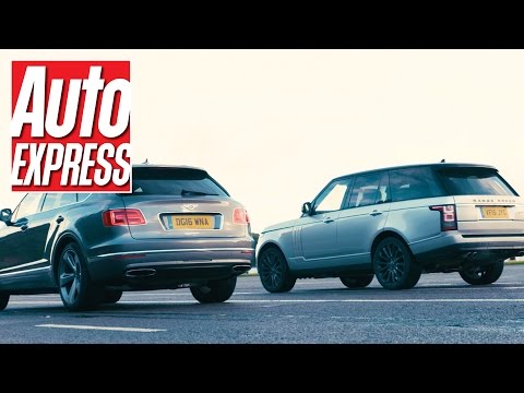 Bentley Bentayga vs Range Rover SVAutobiography: 1,103bhp über SUV drag race