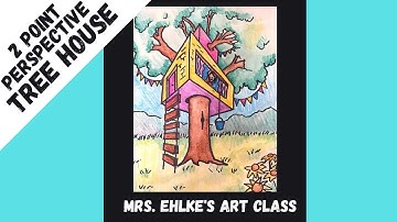 2 Point PERSPECTIVE TREE HOUSE