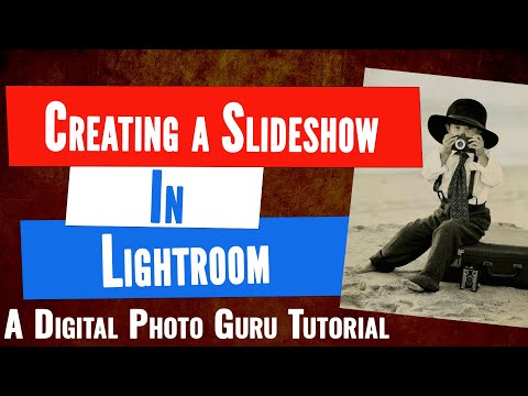 Create a Slideshow in Lightroom #slideshow #adobelightroom #lightroomtutorial
