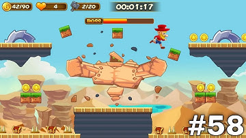 Super Adventure of Jabber Game | RKM Gaming | Adventure Game | World 4 - 13