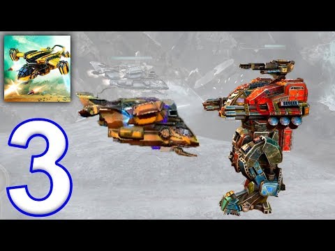 Red Siren: Space Defense - Gameplay Walkthrough Part 3 11-12 LVL Harrier F1 (IOS ANDROID)