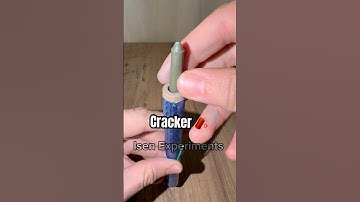 Rocket Into Cracker Transformation Experiment #experiment #crackers #fireworks #firecracker #tricks