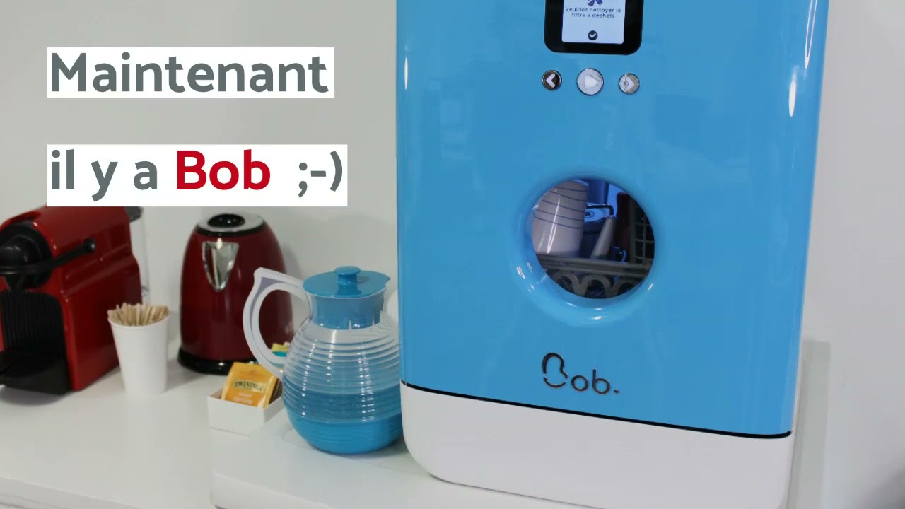 VIDÉO - Bob, un lave-vaisselle compact et écolo pour les petits appartements