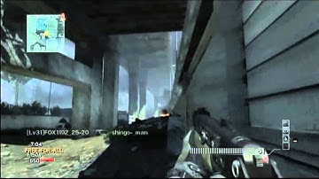 【CoD MW3】 投げナイフKILL集