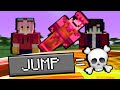 We can't JUMP in this Minecraft World