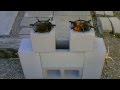 The "6 Block" Rocket Stove! DIY - "DUAL BURNER" Rocket Stove! (Concrete Block Rocket Stove) DIY