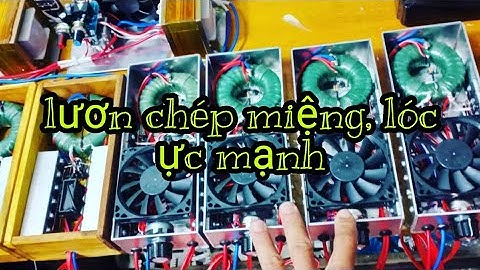 Kích cá cơ! kích cá lõi xuyến chạy sò sắt kết hợp sò than công suất!#kichca #kichluon #kichcaxuyen