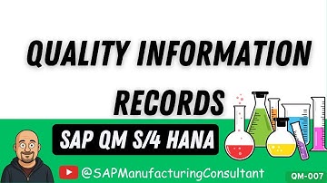 Quality Planning: Quality Info Records | SAP QM | Master Data