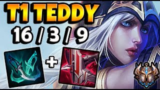 T1 Teddy ASHE vs APHELIOS [ ADC ] Korea Challenger Patch 11.15 ✅