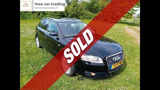 Audi A4 2.0 96KW Avant BJ2005 APK 11-2024 € 1.250,- Vree Car Trading |©Henny Wissink | Music: Enigma