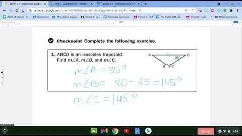 Lesson 6 5   Trapezoids and Kites