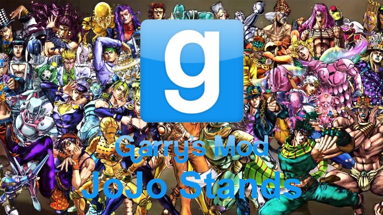 Мод jojo stands. Garry's Mod Джоджо. Стенды Jojo. Jojo моды на Garry's Mod. Джоджо мода.